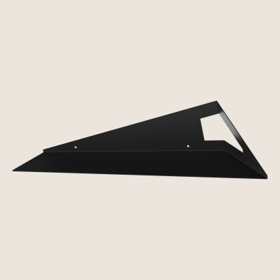 Bookshelf SAIL 70-P metal black painted