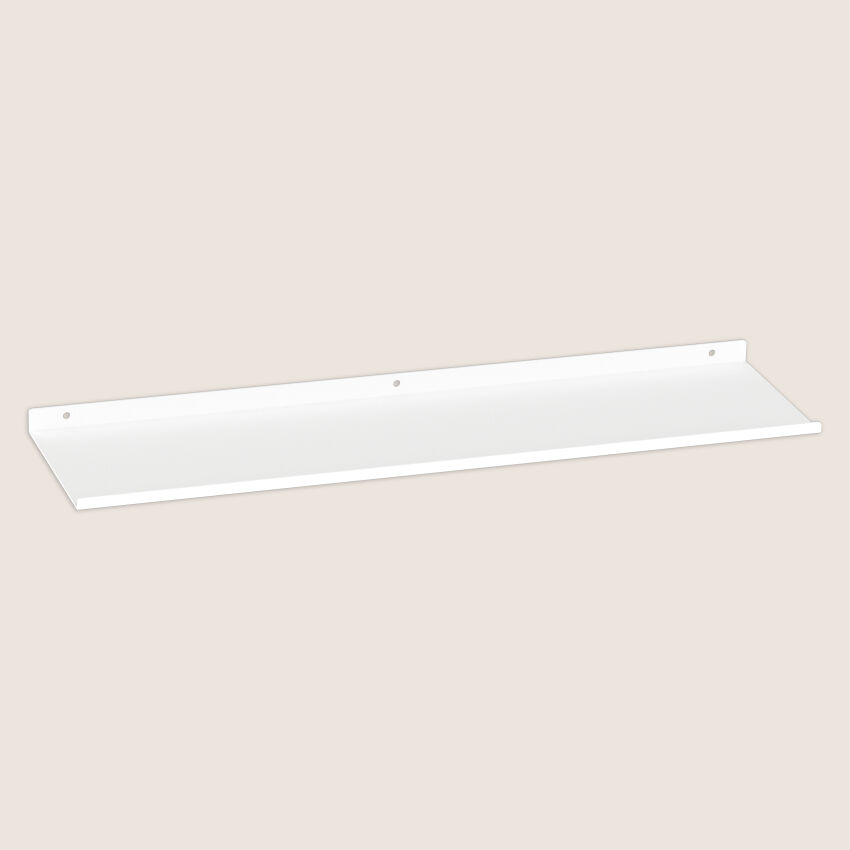 ESTANTE metal shelf 60 cm painted white