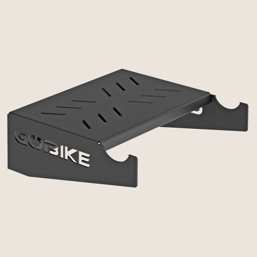 GOBIKE bicycle helmet hanger made of metal black