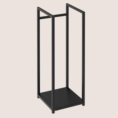 Wood rack for the fireplace FOGO 300 x 900 metal black